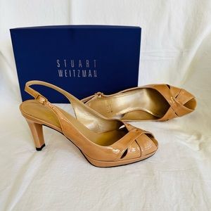 Stuart Weitzman Peekapoo ( Adobe aniline ) slingback